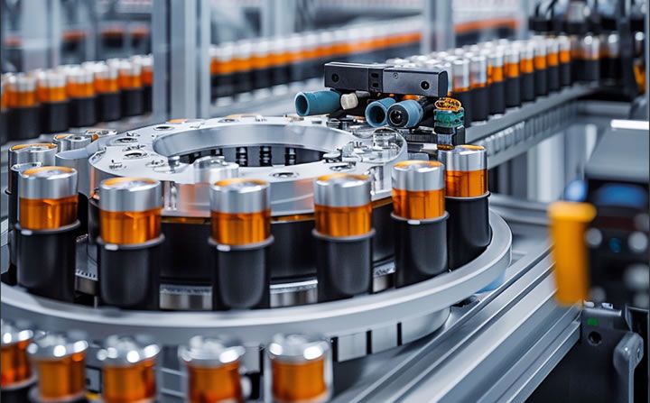 Battery inspection using machine vision â€“ fast, reliable, and variable 