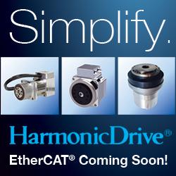 Harmonic Drive - Coming Soon! Integrated Actuators with EtherCAT